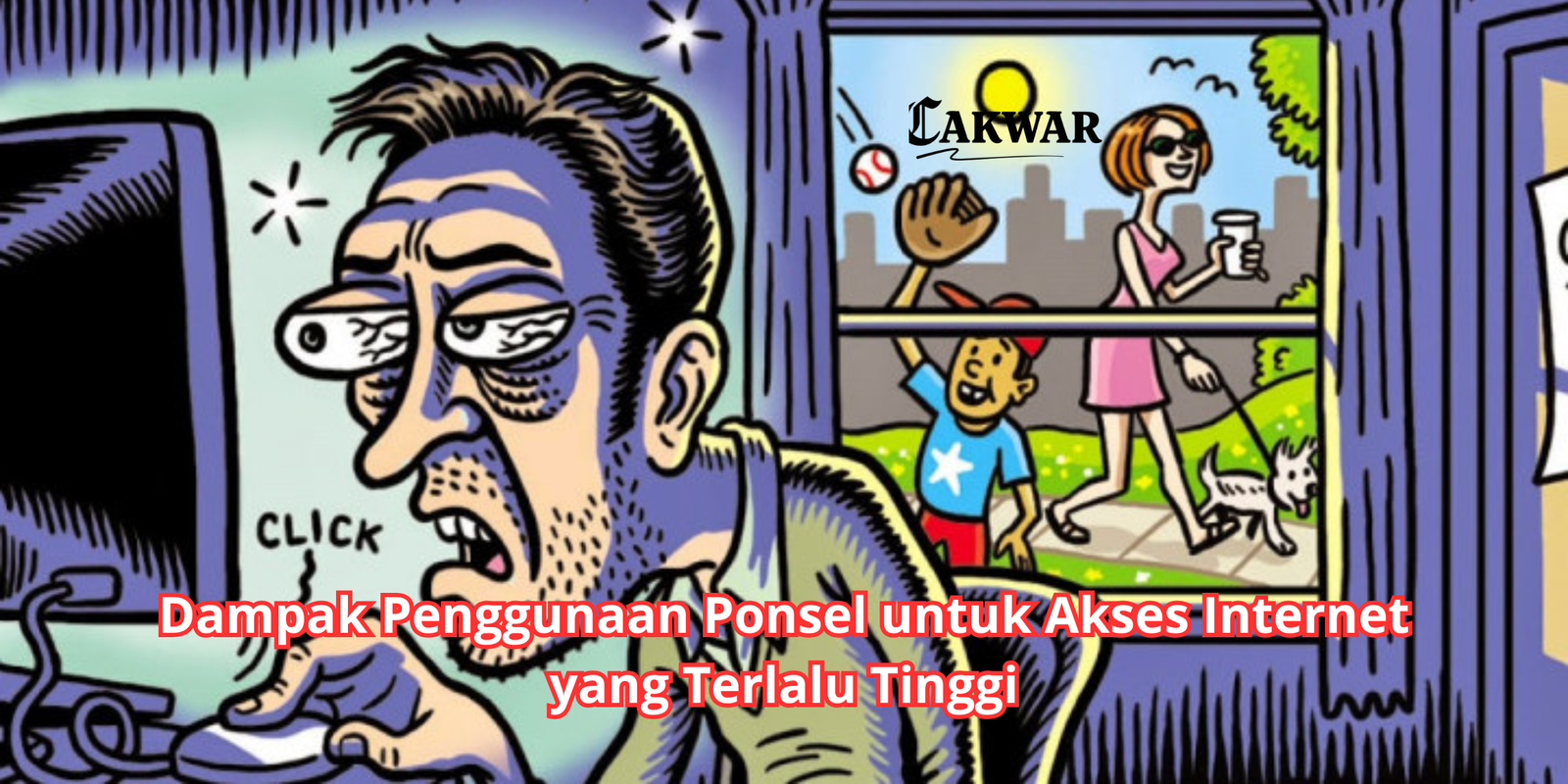 Dampak Penggunaan Ponsel untuk Akses Internet yang Terlalu Tinggi