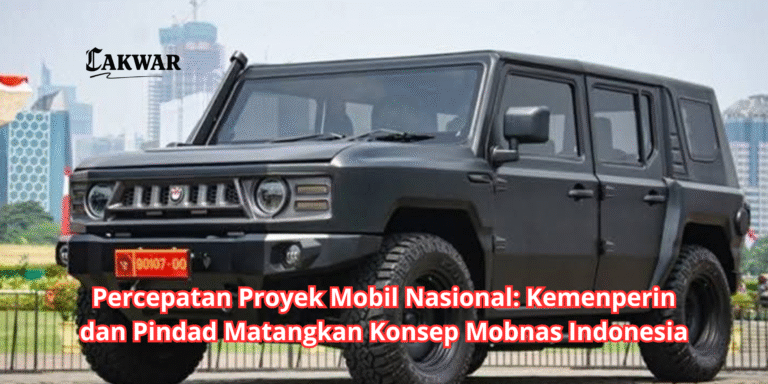 Percepatan Proyek Mobil Nasional: Kemenperin dan Pindad Matangkan Konsep Mobnas Indonesia