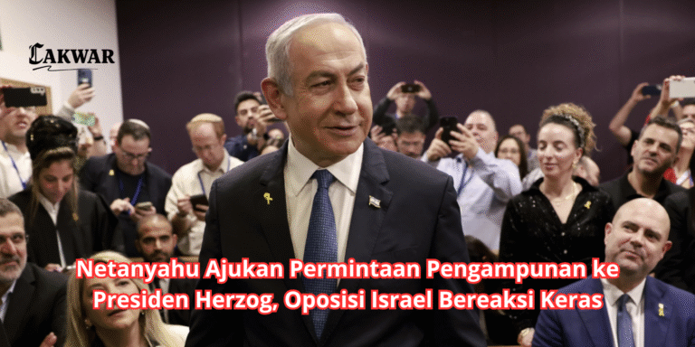Netanyahu Ajukan Permintaan Pengampunan ke Presiden Herzog, Oposisi Israel Bereaksi Keras