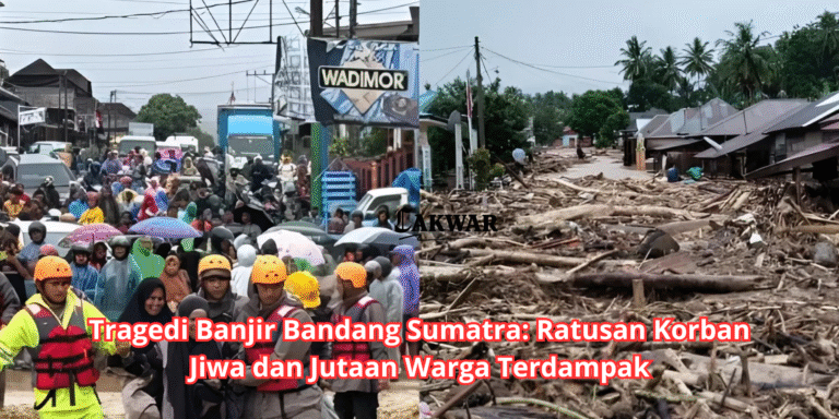 Tragedi Banjir Bandang Sumatra: Ratusan Korban Jiwa dan Jutaan Warga Terdampak