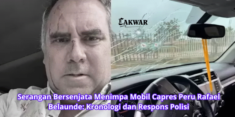 Serangan Bersenjata Menimpa Mobil Capres Peru Rafael Belaunde: Kronologi dan Respons Polisi