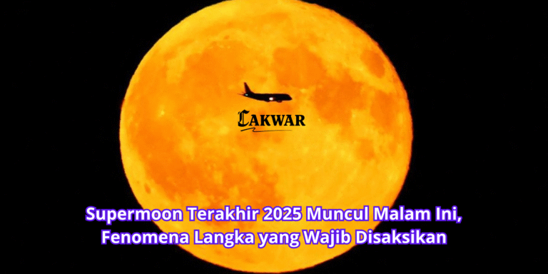 Supermoon Terakhir 2025 Muncul Malam Ini, Fenomena Langka yang Wajib Disaksikan