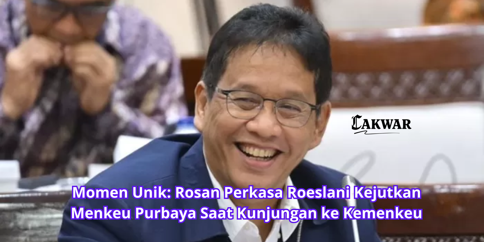 Momen Unik: Rosan Perkasa Roeslani Kejutkan Menkeu Purbaya Saat Kunjungan ke Kemenkeu