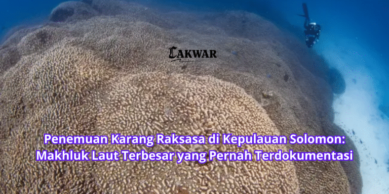 Penemuan Karang Raksasa di Kepulauan Solomon: Makhluk Laut Terbesar yang Pernah Terdokumentasi