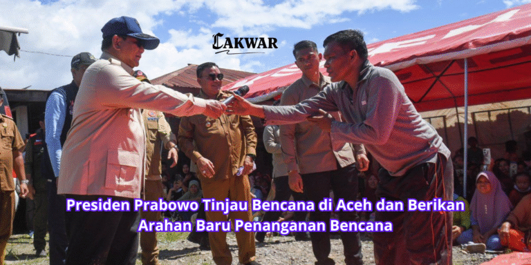 Presiden Prabowo Tinjau Bencana di Aceh dan Berikan Arahan Baru Penanganan Bencana