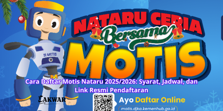 Cara Daftar Motis Nataru 2025/2026: Syarat, Jadwal, dan Link Resmi Pendaftaran