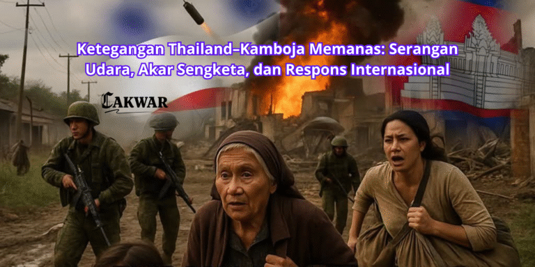 Ketegangan Thailand–Kamboja Memanas: Serangan Udara, Akar Sengketa, dan Respons Internasional