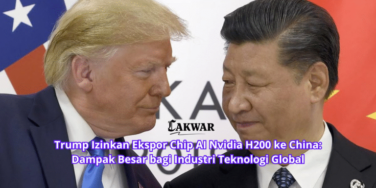 Trump Izinkan Ekspor Chip AI Nvidia H200 ke China: Dampak Besar bagi Industri Teknologi Global