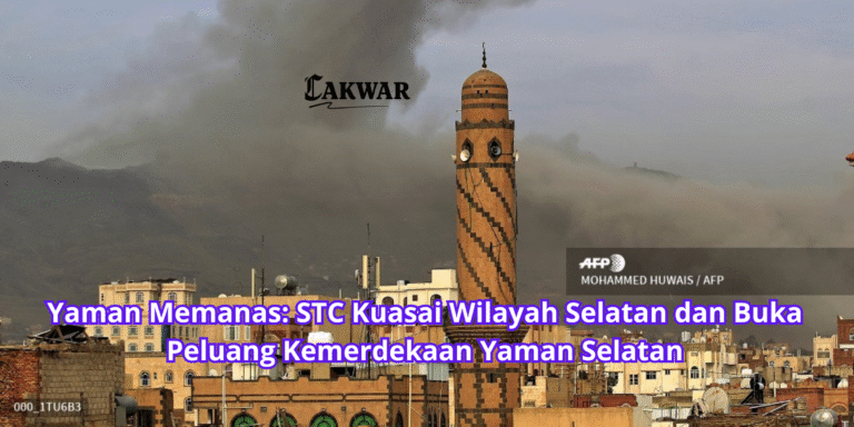 Yaman Memanas: STC Kuasai Wilayah Selatan dan Buka Peluang Kemerdekaan Yaman Selatan