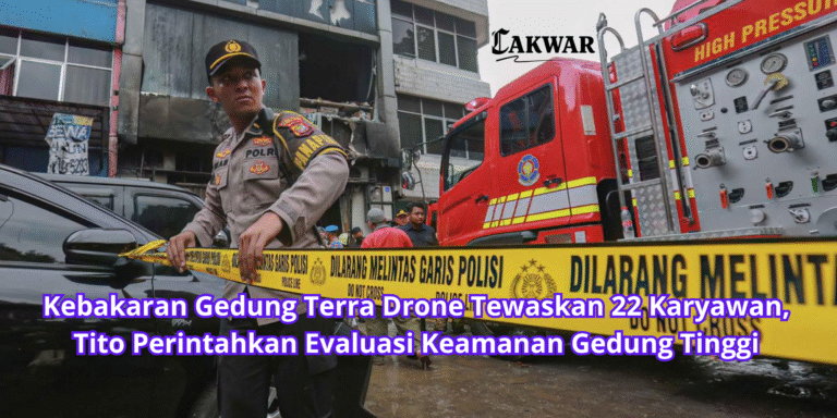 Kebakaran Gedung Terra Drone Tewaskan 22 Karyawan, Tito Perintahkan Evaluasi Keamanan Gedung Tinggi