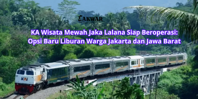 KA Wisata Mewah Jaka Lalana Siap Beroperasi: Opsi Baru Liburan Warga Jakarta dan Jawa Barat