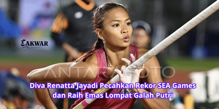 Diva Renatta Jayadi Pecahkan Rekor SEA Games dan Raih Emas Lompat Galah Putri