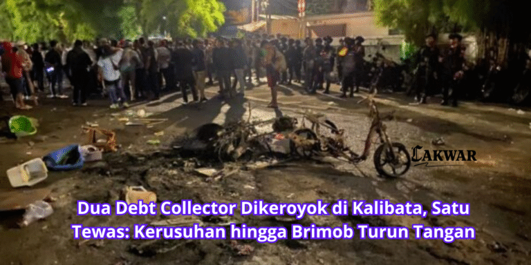 Dua Debt Collector Dikeroyok di Kalibata, Satu Tewas: Kerusuhan hingga Brimob Turun Tangan