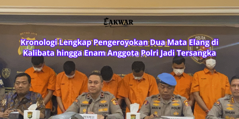 Kronologi Lengkap Pengeroyokan Dua Mata Elang di Kalibata hingga Enam Anggota Polri Jadi Tersangka