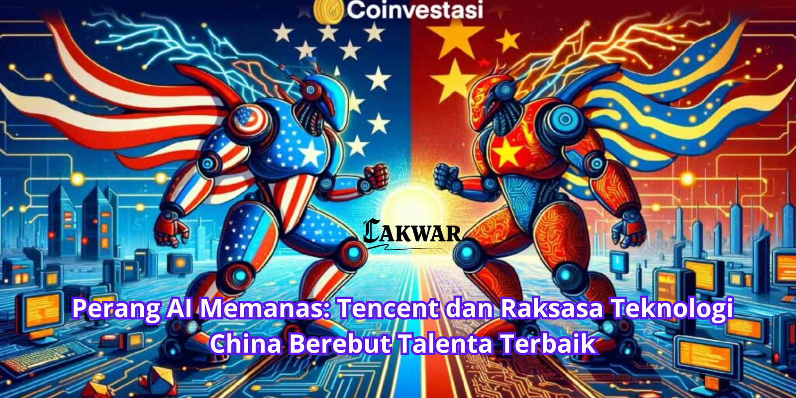 Perang AI Memanas: Tencent dan Raksasa Teknologi China Berebut Talenta Terbaik