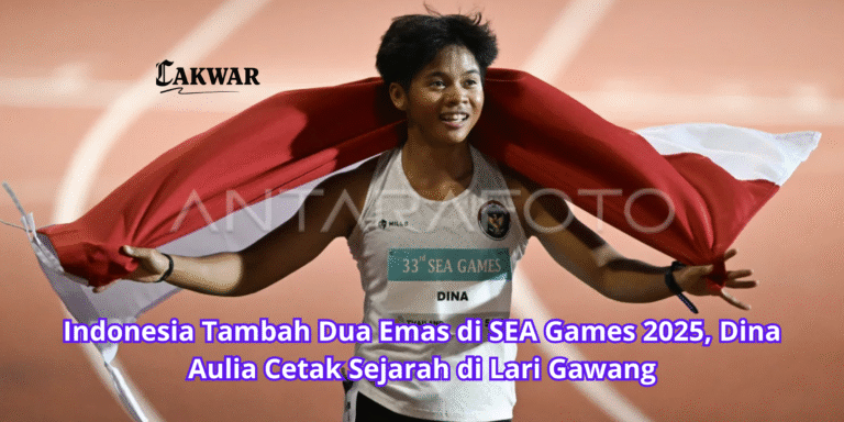Indonesia Tambah Dua Emas di SEA Games 2025, Dina Aulia Cetak Sejarah di Lari Gawang