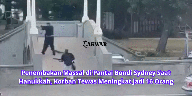 Penembakan Massal di Pantai Bondi Sydney Saat Hanukkah, Korban Tewas Meningkat Jadi 16 Orang