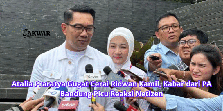 Atalia Praratya Gugat Cerai Ridwan Kamil, Kabar dari PA Bandung Picu Reaksi Netizen