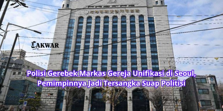 Polisi Gerebek Markas Gereja Unifikasi di Seoul, Pemimpinnya Jadi Tersangka Suap Politisi