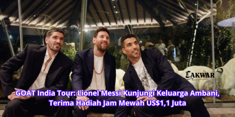 GOAT India Tour: Lionel Messi Kunjungi Keluarga Ambani, Terima Hadiah Jam Mewah US$1,1 Juta