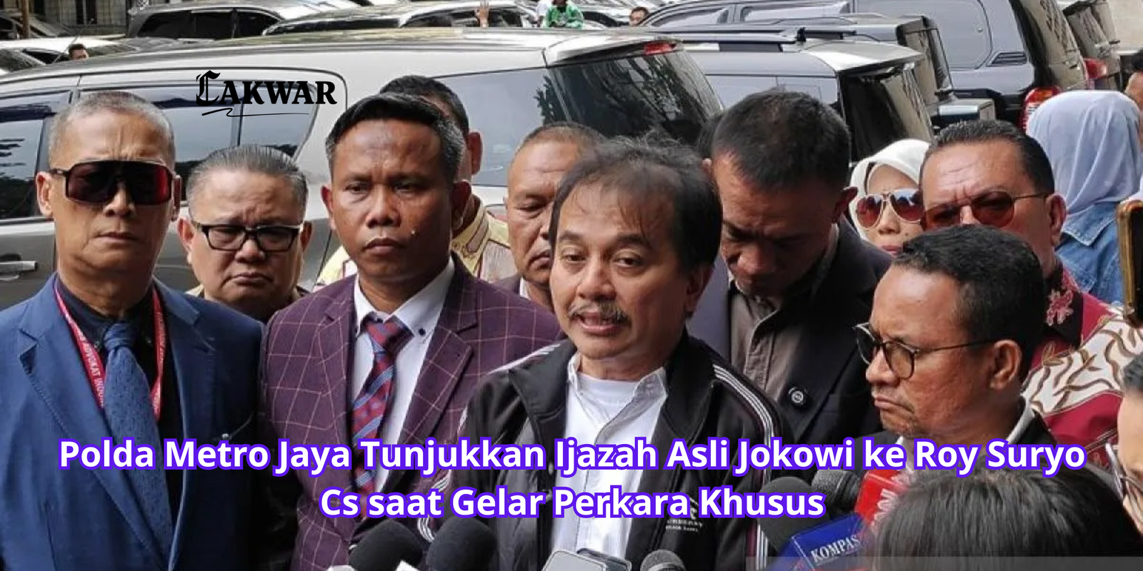 Polda Metro Jaya Tunjukkan Ijazah Asli Jokowi ke Roy Suryo Cs saat Gelar Perkara Khusus