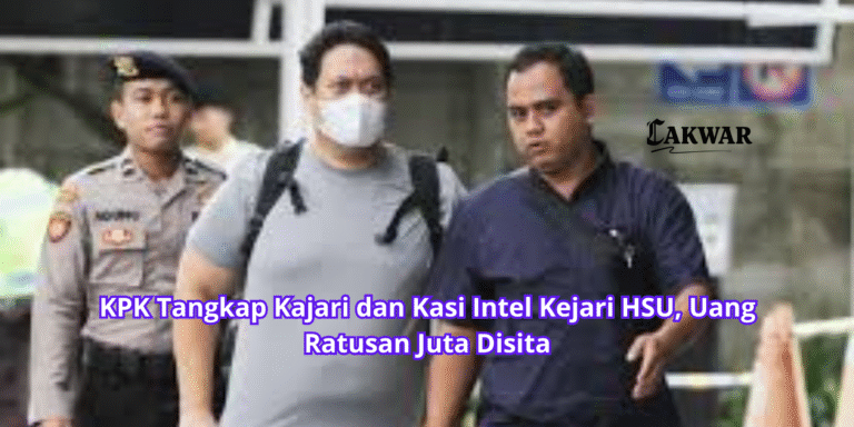 KPK Tangkap Kajari dan Kasi Intel Kejari HSU, Uang Ratusan Juta Disita