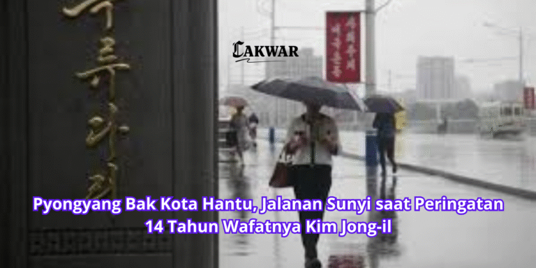 Pyongyang Bak Kota Hantu, Jalanan Sunyi saat Peringatan 14 Tahun Wafatnya Kim Jong-il