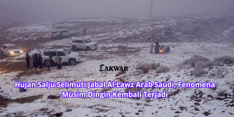 Hujan Salju Selimuti Jabal Al Lawz Arab Saudi, Fenomena Musim Dingin Kembali Terjadi