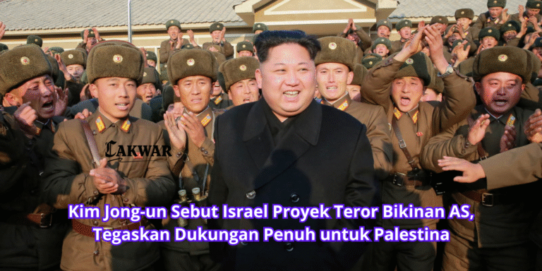 Kim Jong-un Sebut Israel Proyek Teror Bikinan AS, Tegaskan Dukungan Penuh untuk Palestina