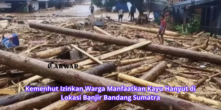 Kemenhut Izinkan Warga Manfaatkan Kayu Hanyut di Lokasi Banjir Bandang Sumatra