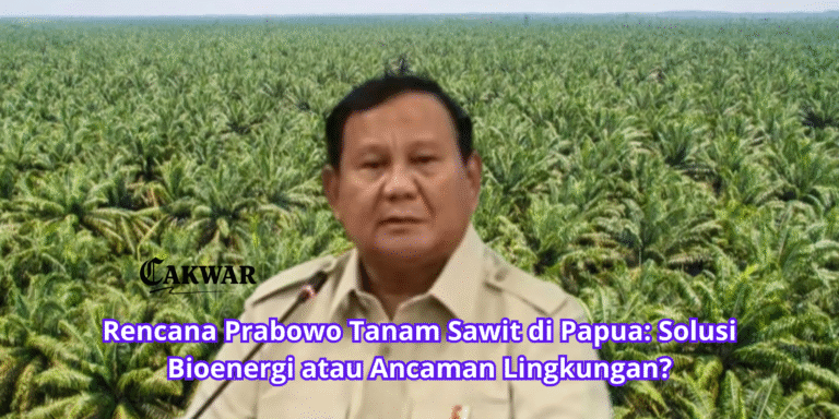 Rencana Prabowo Tanam Sawit di Papua: Solusi Bioenergi atau Ancaman Lingkungan?