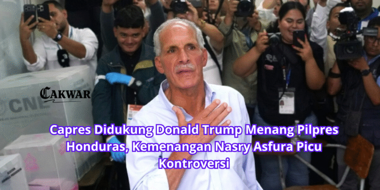 Capres Didukung Donald Trump Menang Pilpres Honduras, Kemenangan Nasry Asfura Picu Kontroversi