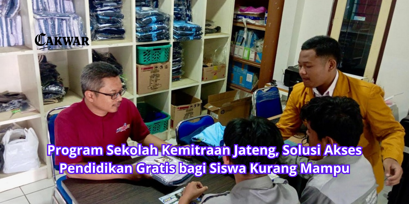Program Sekolah Kemitraan Jateng, Solusi Akses Pendidikan Gratis bagi Siswa Kurang Mampu