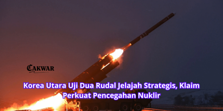 Korea Utara Uji Dua Rudal Jelajah Strategis, Klaim Perkuat Pencegahan Nuklir