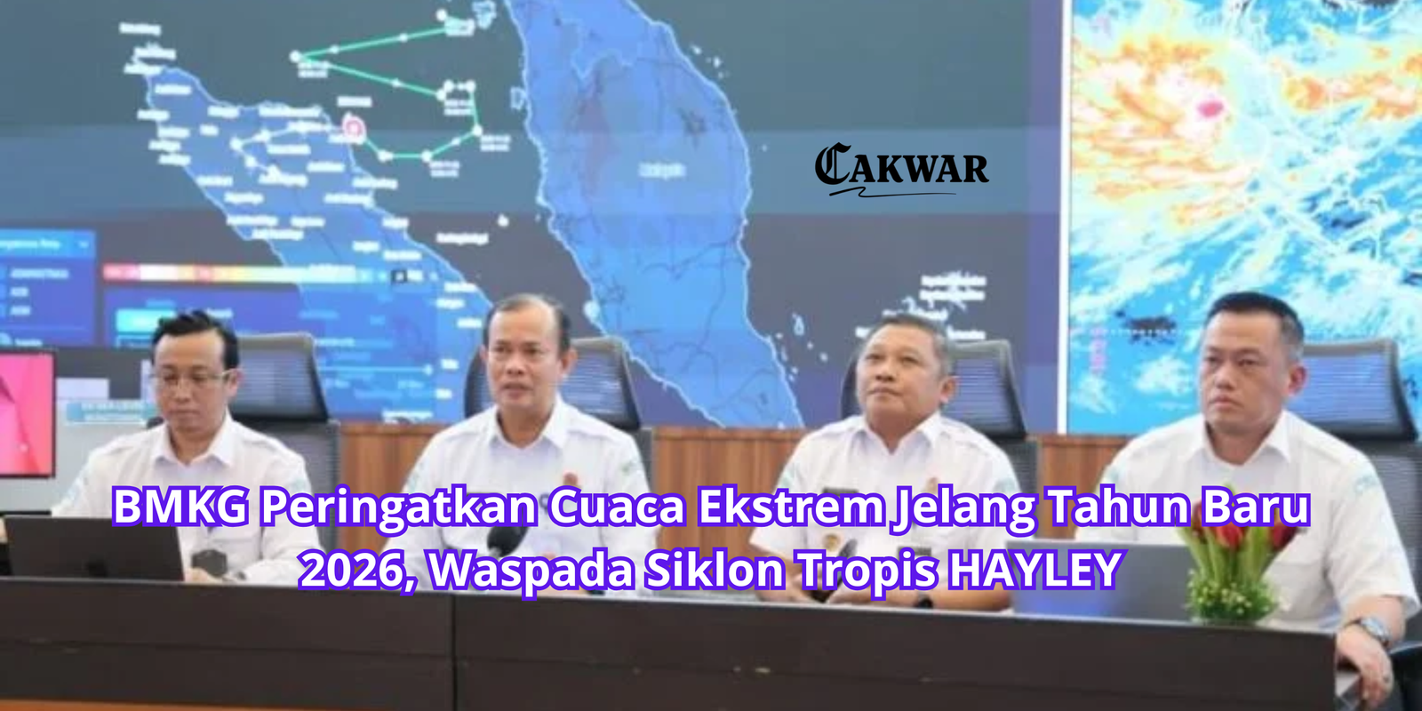 BMKG Peringatkan Cuaca Ekstrem Jelang Tahun Baru 2026, Waspada Siklon Tropis HAYLEY