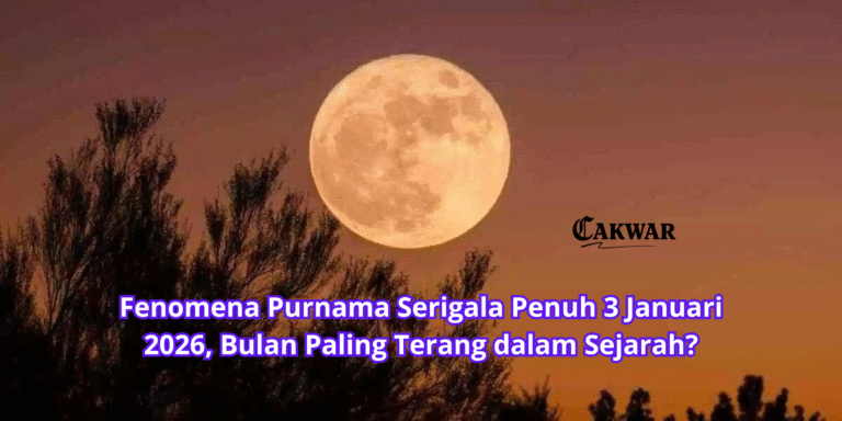 Fenomena Purnama Serigala Penuh 3 Januari 2026, Bulan Paling Terang dalam Sejarah?
