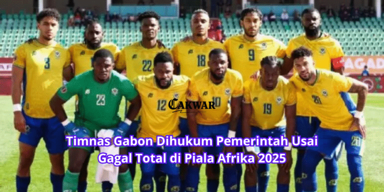 Timnas Gabon Dihukum Pemerintah Usai Gagal Total di Piala Afrika 2025