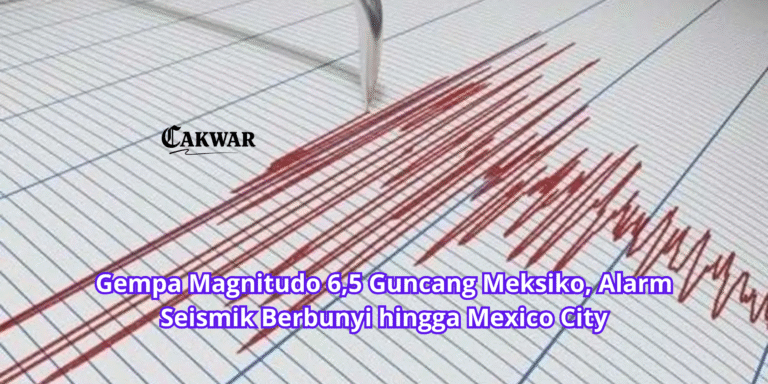 Gempa Magnitudo 6,5 Guncang Meksiko, Alarm Seismik Berbunyi hingga Mexico City