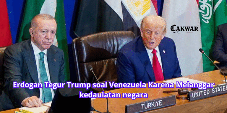 Erdogan Tegur Trump soal Venezuela Karena Melanggar kedaulatan negara