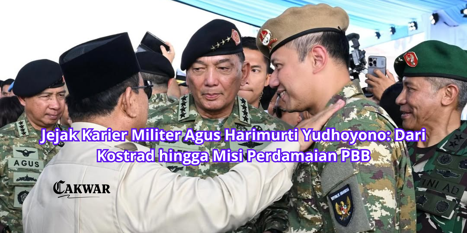 Jejak Karier Militer Agus Harimurti Yudhoyono: Dari Kostrad hingga Misi Perdamaian PBB