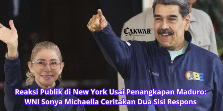 Reaksi Publik di New York Usai Penangkapan Maduro: WNI Sonya Michaella Ceritakan Dua Sisi Respons