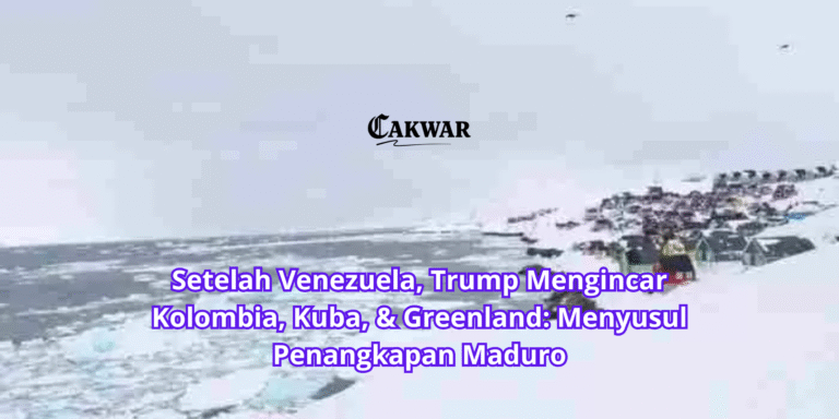 Setelah Venezuela, Trump Mengincar Kolombia, Kuba, & Greenland: Menyusul Penangkapan Maduro