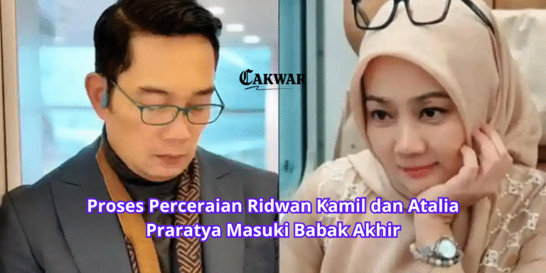 Proses Perceraian Ridwan Kamil dan Atalia Praratya Masuki Babak Akhir