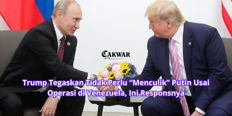 Trump Tegaskan Tidak Perlu “Menculik” Putin Usai Operasi di Venezuela, Ini Responsnya