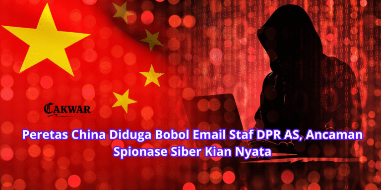 Peretas China Diduga Bobol Email Staf DPR AS, Ancaman Spionase Siber Kian Nyata