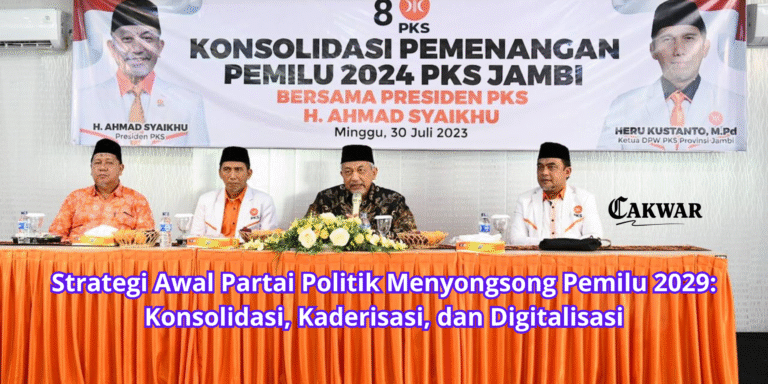Strategi Awal Partai Politik Menyongsong Pemilu 2029: Konsolidasi, Kaderisasi, dan Digitalisasi