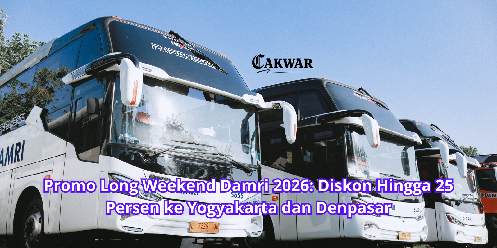 Promo Long Weekend Damri 2026: Diskon Hingga 25 Persen ke Yogyakarta dan Denpasar