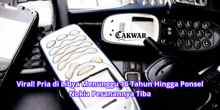 Viral! Pria di Libya Menunggu 16 Tahun Hingga Ponsel Nokia Pesanannya Tiba