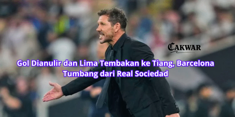 Gol Dianulir dan Lima Tembakan ke Tiang, Barcelona Tumbang dari Real Sociedad