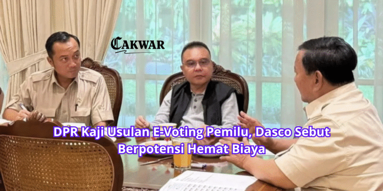 DPR Kaji Usulan E-Voting Pemilu, Dasco Sebut Berpotensi Hemat Biaya